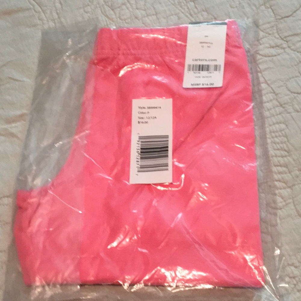 Carter's Pink Kids Leggings